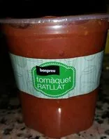 Mängden socker i Tomàquet ratllat