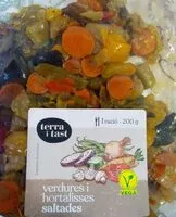 Mängden socker i Verdures i hortalisses saltades