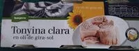 Mängden socker i Tonyina clara en oli de gira-sol