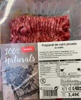 Mängden socker i Preparat de carn picada