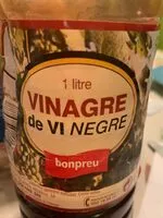 Mängden socker i VINAGRE de vi negre