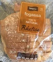 Mängden socker i Fogassa Rústica