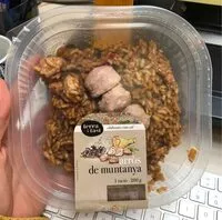 Mängden socker i Arròs de muntanya