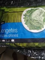 Mängden socker i Mongetes tendres planes 750g