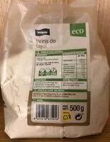 Mängden socker i Harina de trigo serraceno