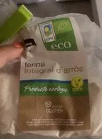 Mängden socker i Harina integral de arroz