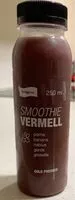 Mängden socker i Smoothie vermell