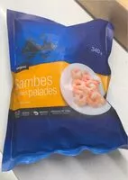 Mängden socker i Gambas xineses peladas