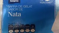 Mängden socker i Barra Gelat nata