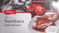 Mängden socker i Sardines amb tomàquet