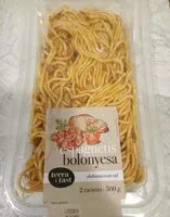 Mängden socker i Espaguetis bolonyesa