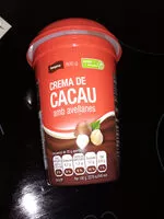 Mängden socker i crema de cacau amb avellanes