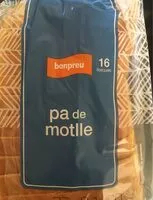 Mängden socker i Pa de motlle