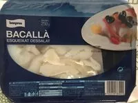 Mängden socker i Bacallà esqueixat dessalat