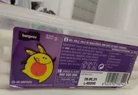 Mängden socker i Gel dolç de nata i maduixa