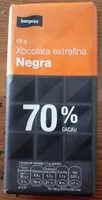 Mängden socker i Xocolata extrafina Negra