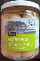 Mängden socker i Espárragos blancos