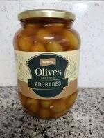 Mängden socker i Olives amb pinyol adobades