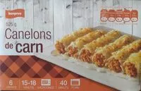 Mängden socker i Canelons de carn