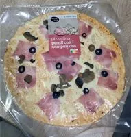 Mängden socker i Pizza fina pernil cuit i xampinyons