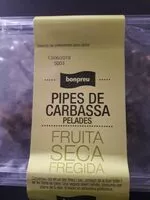 Mängden socker i Pipas de calabaza