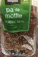 Mängden socker i Pa de motlle