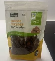 Mängden socker i Pasas sultanas