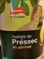 Mängden socker i Melocotón en almíbar