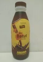Mängden socker i Batut de cacau
