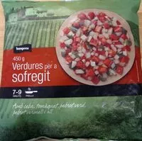 Mängden socker i Verdures per a sofregit