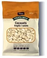 Mängden socker i Cacauets fregits i salats