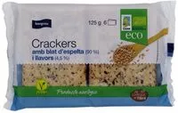 Mängden socker i Crackers amb blat d'espelta i llavors