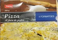 Mängden socker i Pizza cuatros quesos al horno de piedra