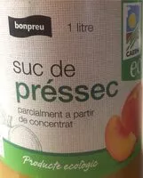 Mängden socker i Suc de préssec