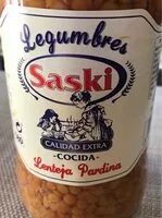 Mängden socker i Legumbres Saski. Lenteja pardina