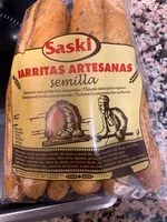 Mängden socker i Barritas Artesanas Semilla Saski