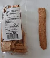 Mängden socker i Barritas de pan crujiente con fibra