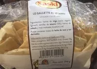 Mängden socker i Le gallette al sesamo