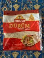 Mängden socker i Dürum Tortillas