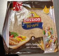 Mängden socker i Mission wraps