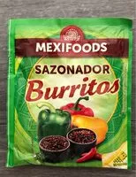 Mängden socker i Sazonador Burritos
