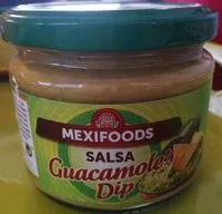 Mängden socker i Sauce Guacamole's Dip