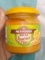 Mängden socker i Salsa queso's dip