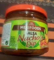 Mängden socker i Salsa Nacho's Dip