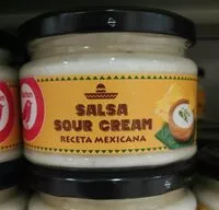 Mängden socker i Salsa Sour Cream