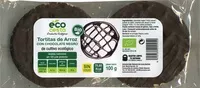 Mängden socker i Tortitas de arroz con chocolate negro