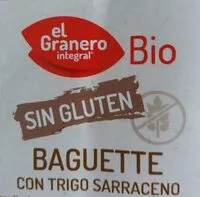 Mängden socker i Baguette con trigo sarraceno
