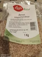 Mängden socker i Arroz integral