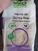 Mängden socker i Harina de quinoa real