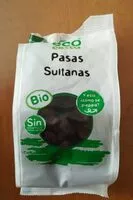 Mängden socker i Pasas sultanas